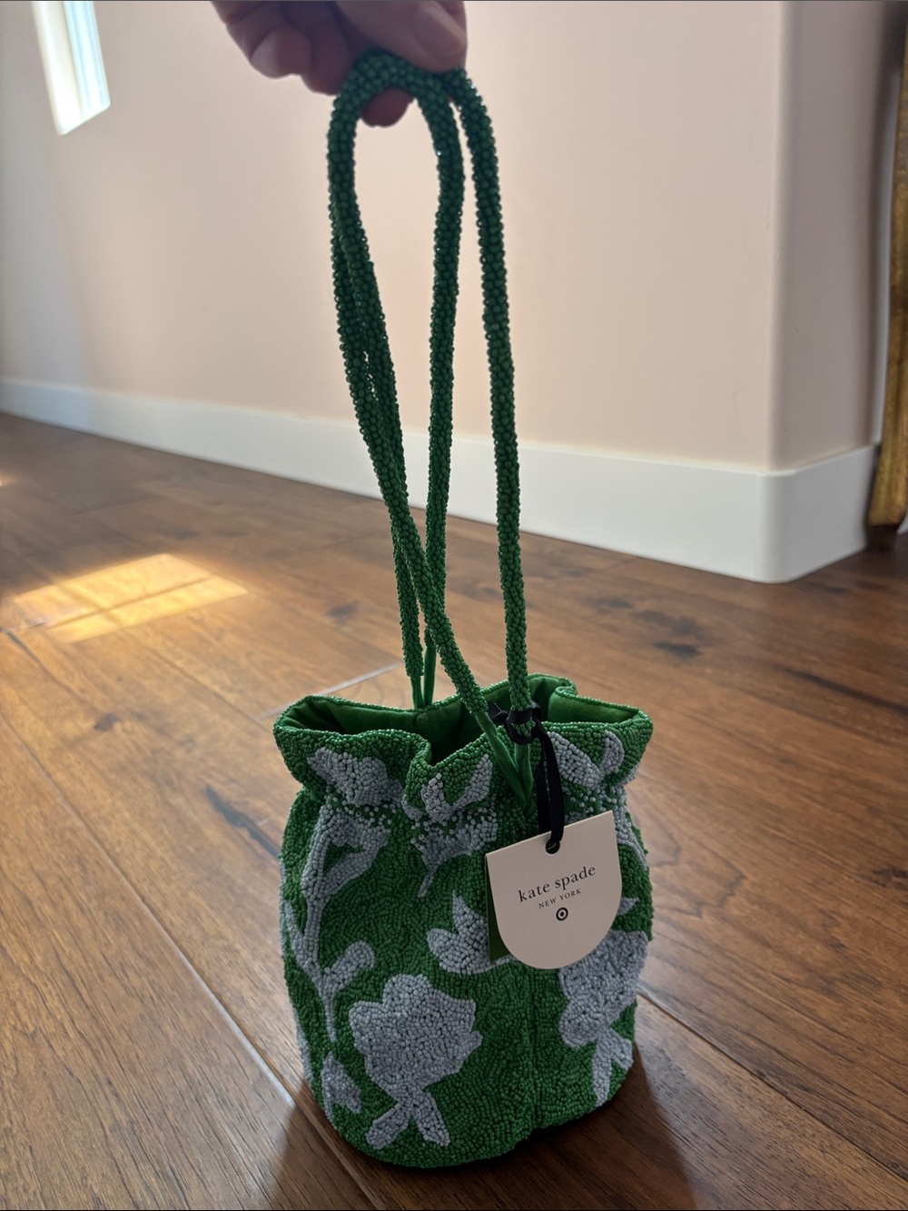 Kate Spade New York x Target - Green Beaded Handbag - Picture 6 of 7